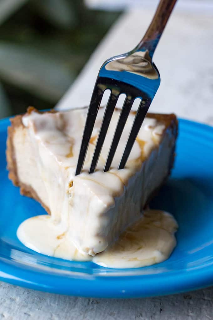 Instapot egg nog cake