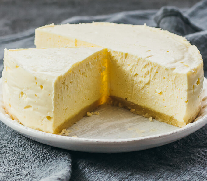 Plain Instant Pot Cheesecake