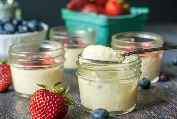 vanilla instant pot mousse
