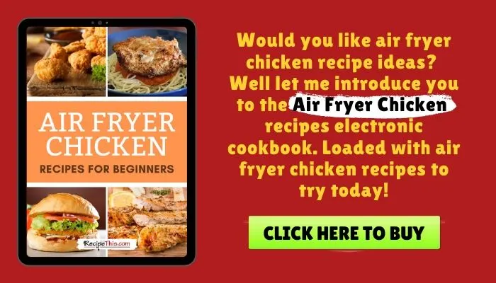 air fryer chicken recipes cookbook